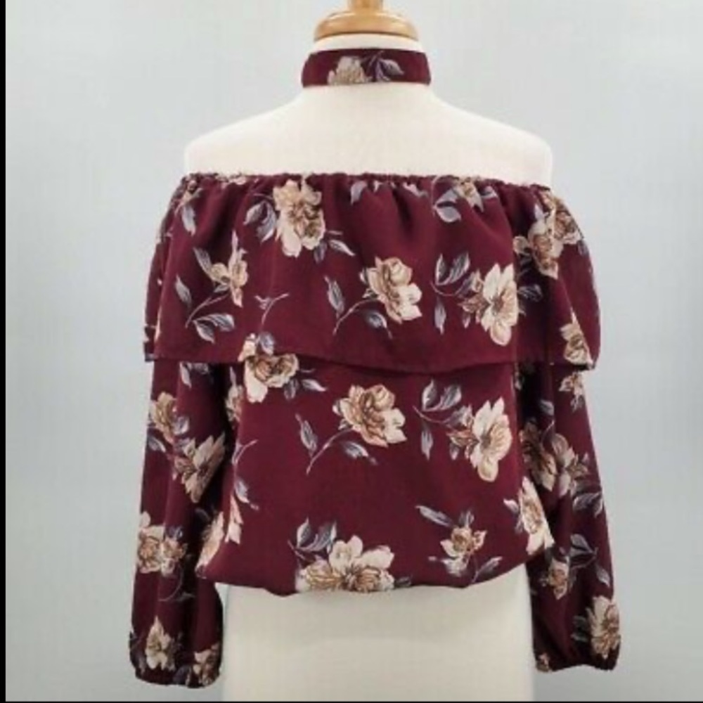 Off the shoulder blouse